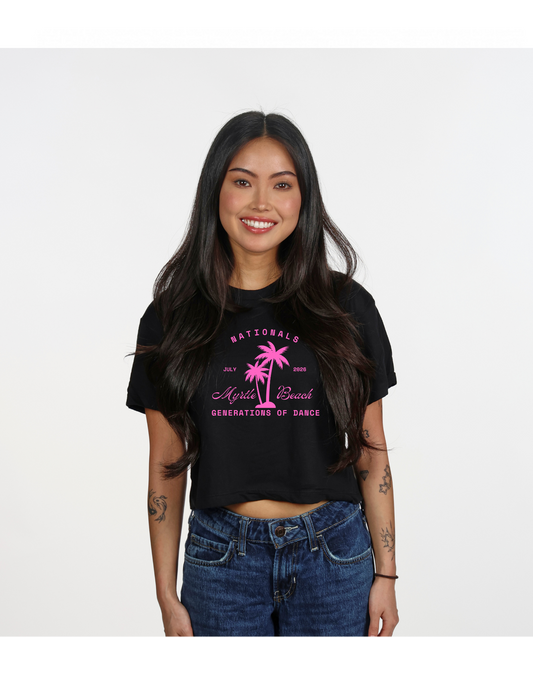 Ladies Crop T-Shirt - Nationals 2026