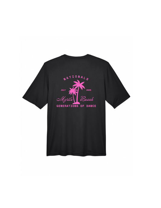 Youth and Adult Unisex Performance T-Shirts  - Nationals 2026