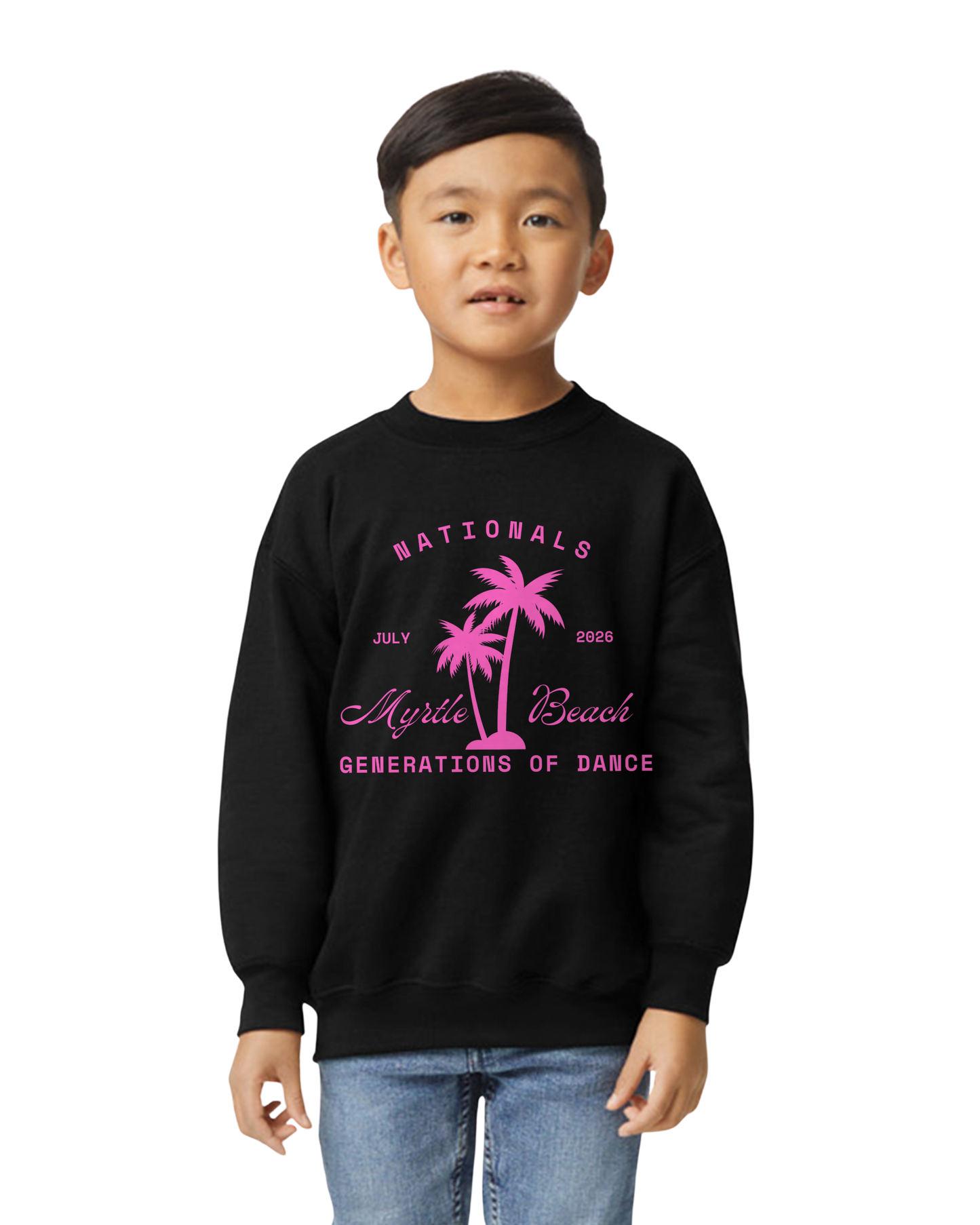 Youth and Adult  Crewneck Sweatshirt - Nationals 2026